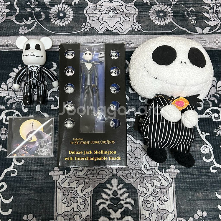 팀버튼 크리스마스 잭 스켈링턴 굿즈 일괄 판매--0