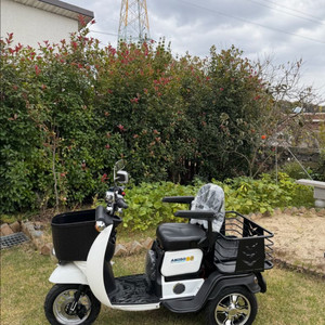 야타 3륜 아미고카고 S 전동 스쿠터(새제품)-짐칸버전