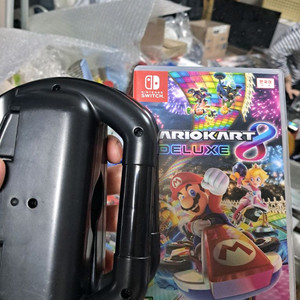 닌텐도 스위치 마리오카트8 디럭스 휠 2개 포함