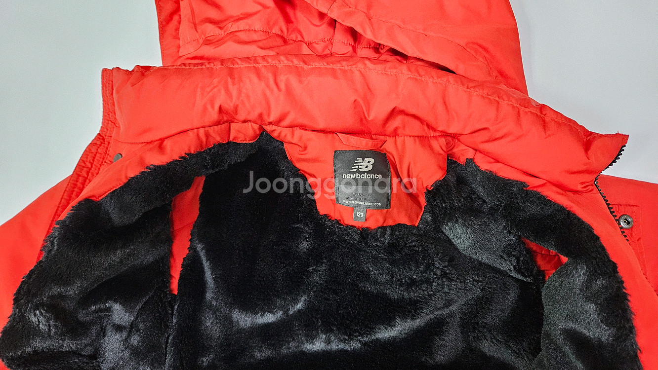 뉴발란스 키즈 롱패딩 120--2