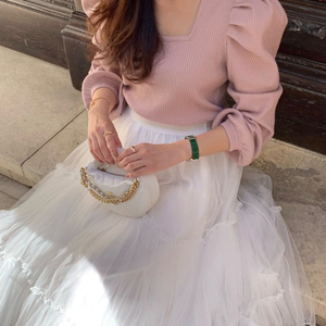 바이씨니 제작 스퀘어긴팔티 베이지, 핑크 판매합니다