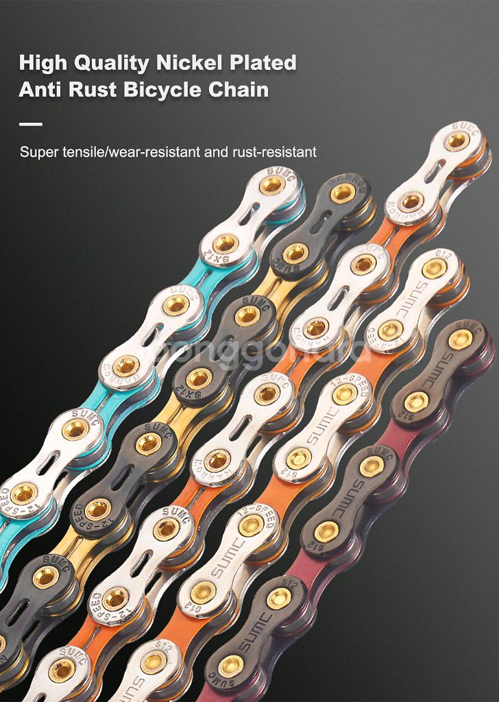 로드 자전거 체인 11단 블랙--4