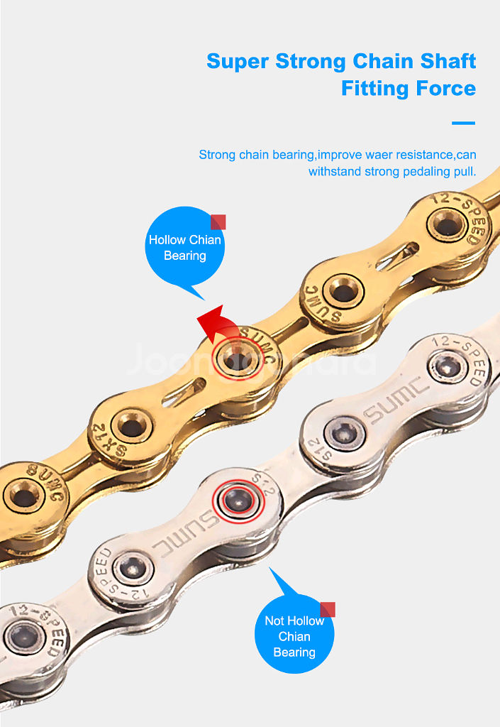 로드 자전거 체인 11단 블랙--5