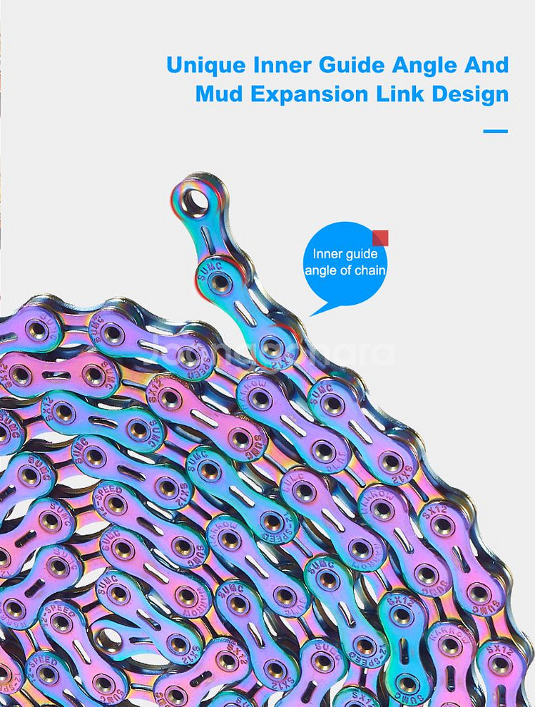 로드 자전거 체인 11단 블랙--6