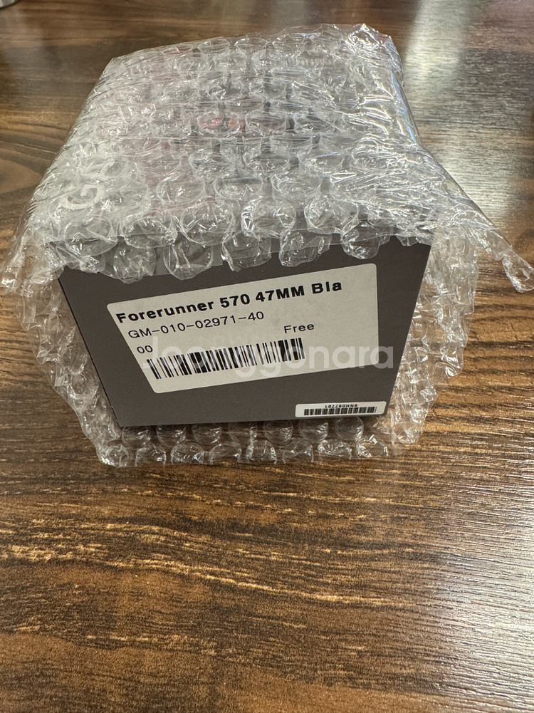 가민 포러너 570 블랙 47mm 미개봉--0