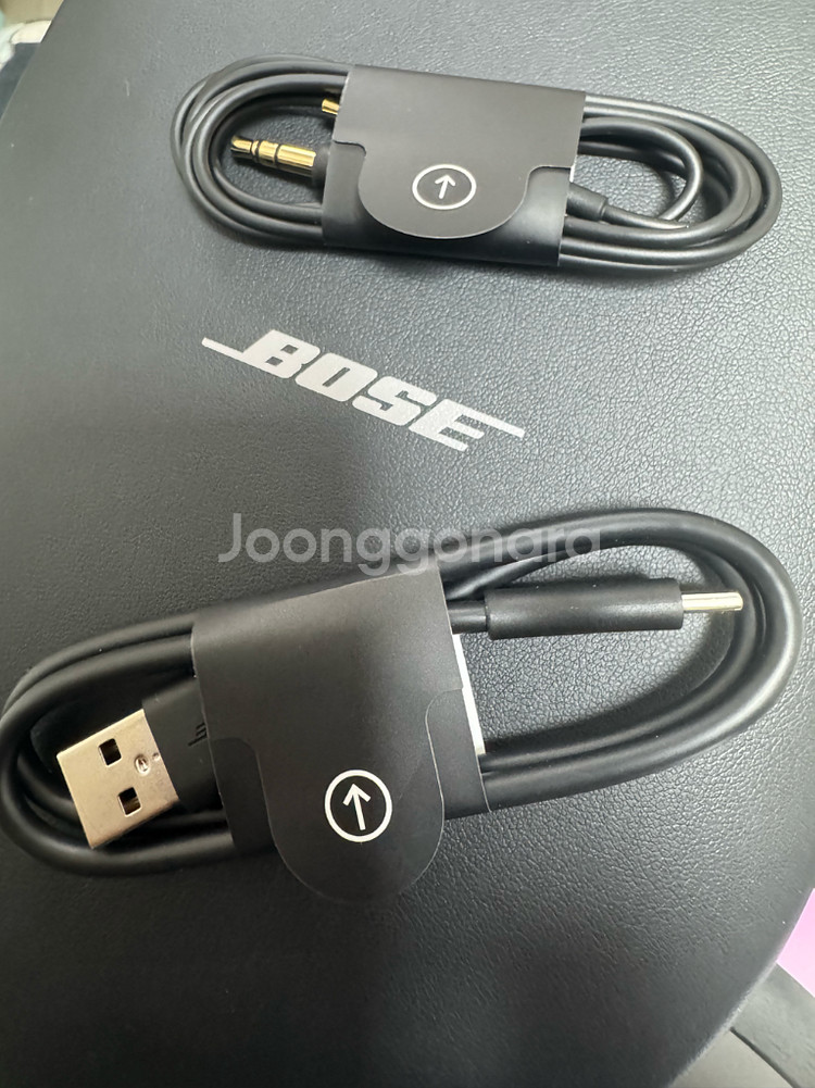 보스 qc 울트라 블랙 헤드폰 거치대 포함--1