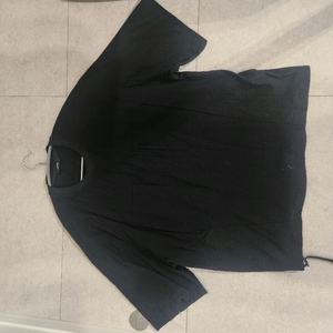 시스템옴므 블랙 헨리넥 티셔츠 100