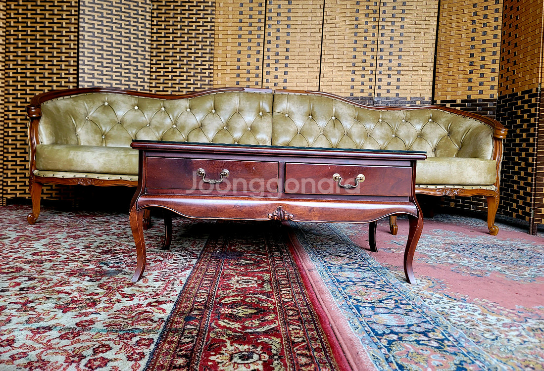 *프린세스*엔틱소파*4인용--1