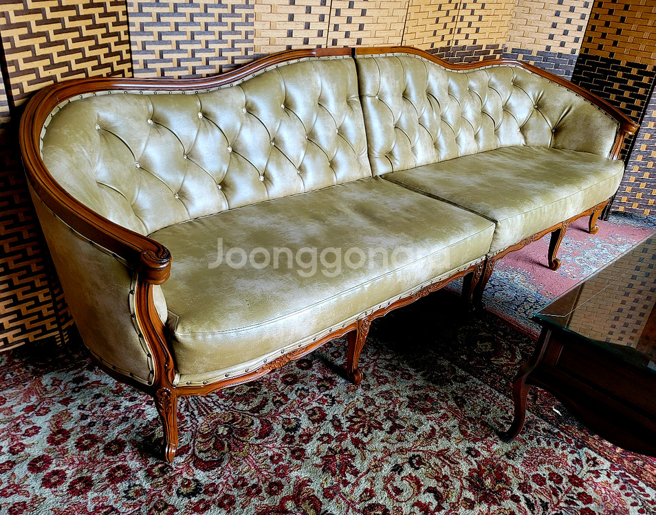*프린세스*엔틱소파*4인용--2