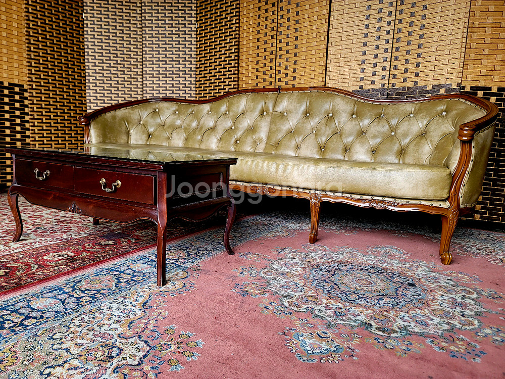 *프린세스*엔틱소파*4인용--5