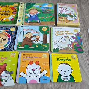 프뢰벨 영아다중 영어판 전구성 메이지 팝업북 스티커북