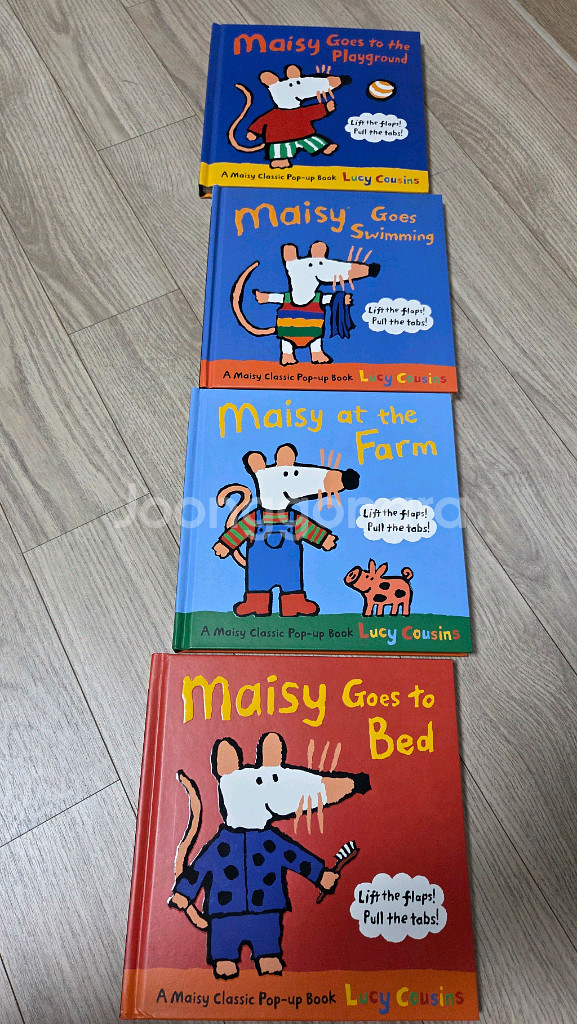 프뢰벨 영아다중 영어판 전구성 메이지 팝업북 스티커북--8