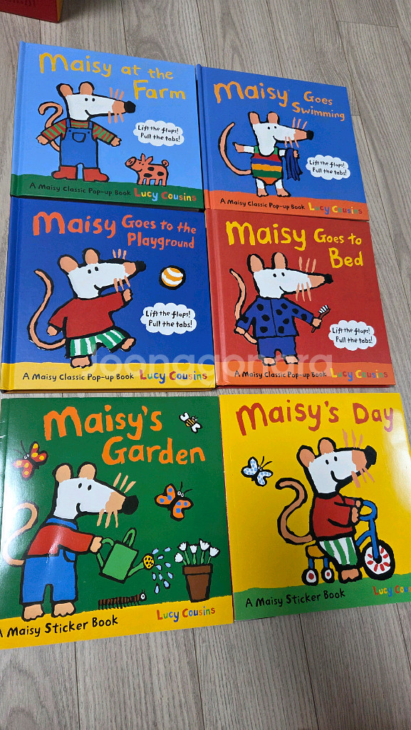 프뢰벨 영아다중 영어판 전구성 메이지 팝업북 스티커북--7