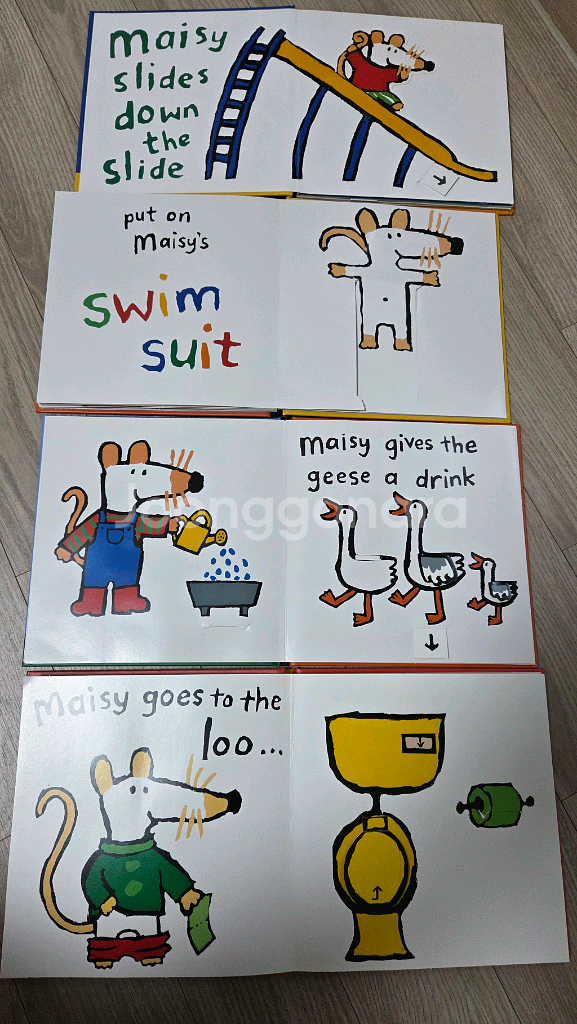 프뢰벨 영아다중 영어판 전구성 메이지 팝업북 스티커북--9