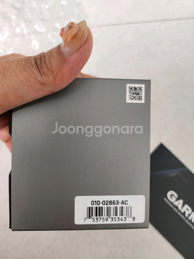 가민 포러너 165 블랙 GPS 스마트워치 새상품--8