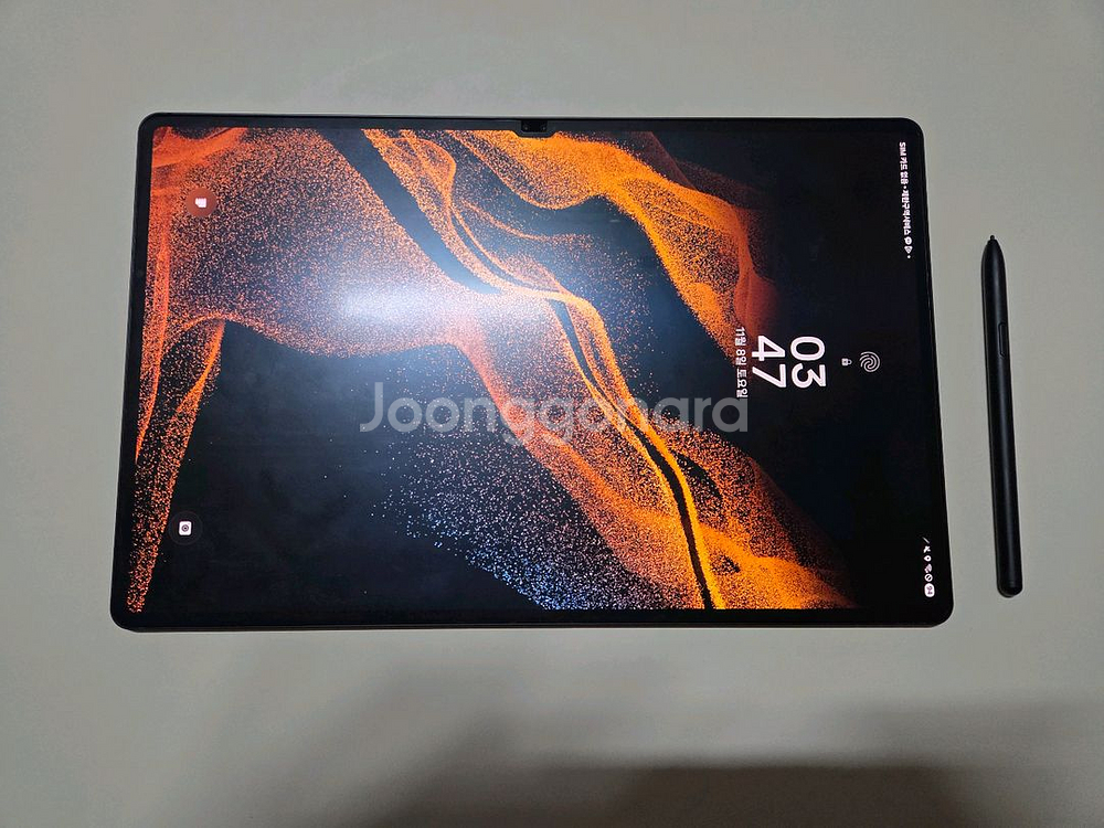 갤럭시탭 S8 울트라 5g 256GB + 와콤 원 펜, 케이스, 거치대--1