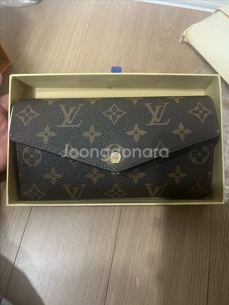 루이비통 스타일 모노그램 장지갑--0