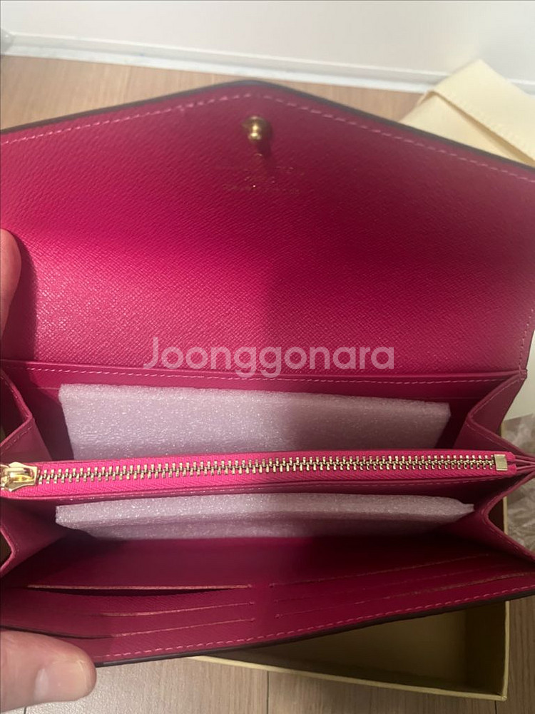 루이비통 스타일 모노그램 장지갑--2