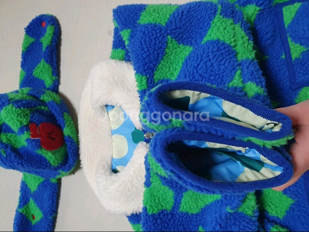 베베베베 리버시블 모자세트 L사이즈--2