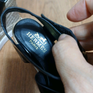 에르메스 여성 플랫폼 샌들