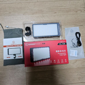 썬워이포토 유튜브방송 촬영 조명 거의새상품