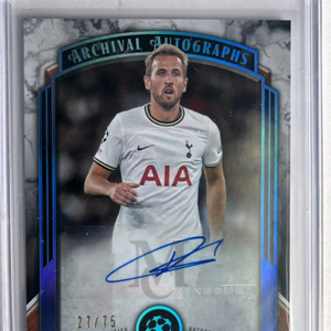 토트넘 해리케인 오토카드 친필사인