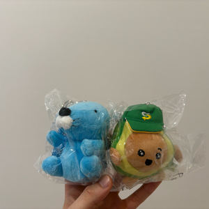 귀여운 인형 키링 2개 일괄 판매