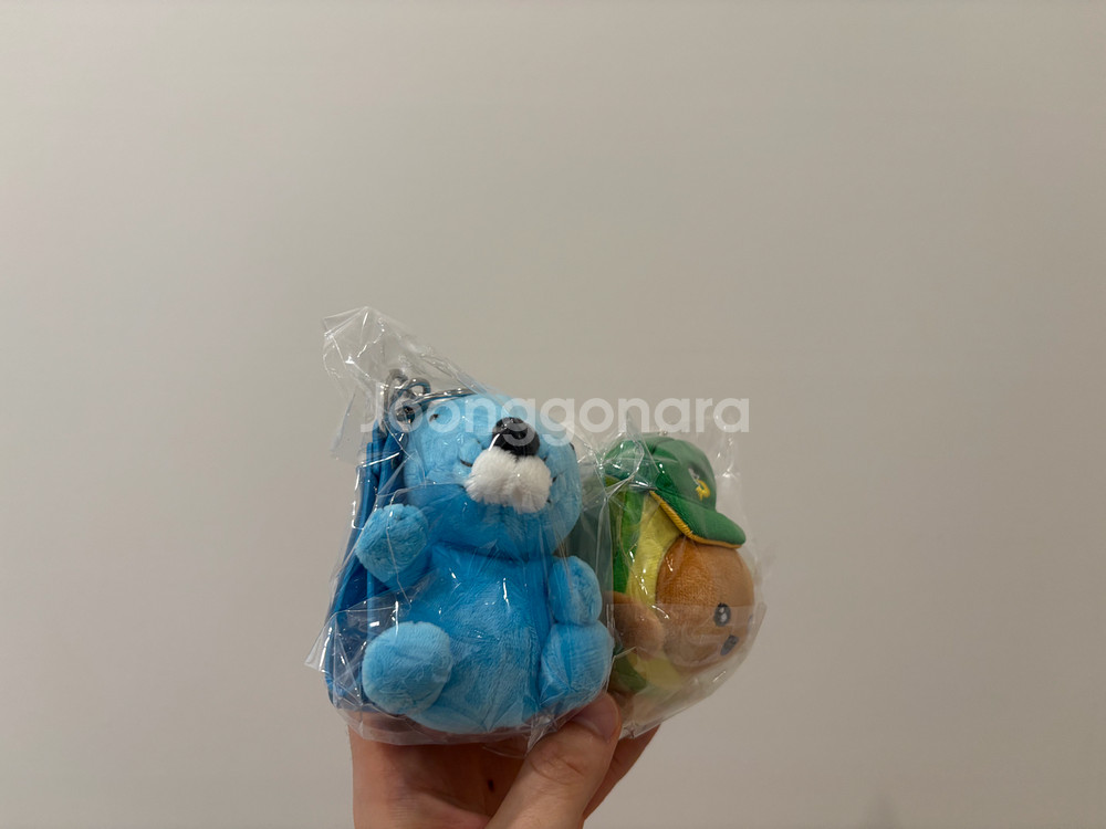 귀여운 인형 키링 2개 일괄 판매--1