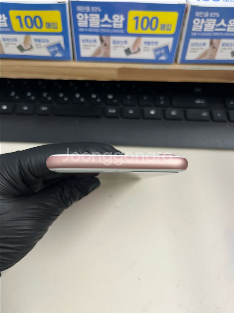 아이폰7 32G 로즈골드 S급!--2