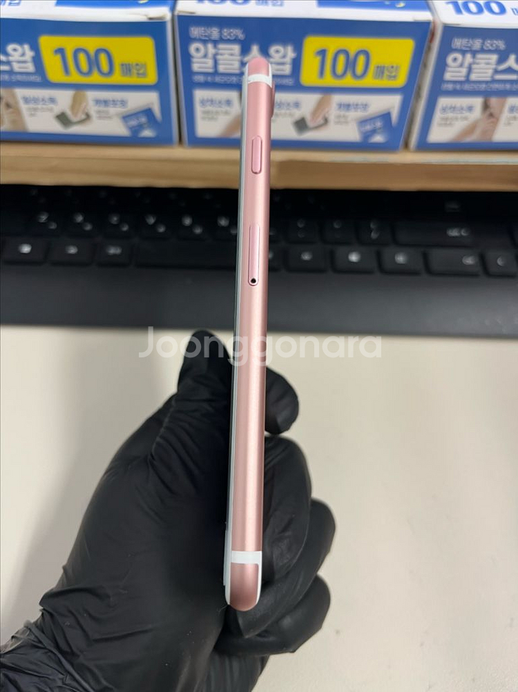 아이폰7 32G 로즈골드 S급!--4