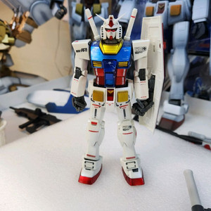 MG 퍼스트건담 티타늄피니시풍 도색