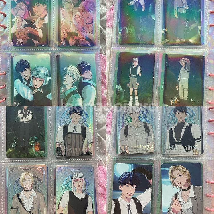 플레이브 미공포, w4l 포카 판매 (예준노아밤비은호하민)--1