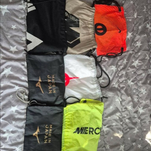 각종 축구화 가방