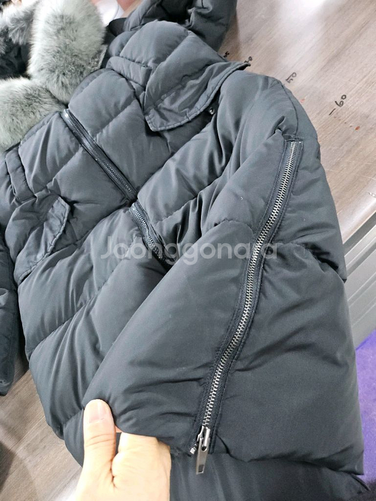 JJ-IO 구스 롱 패딩 L--2