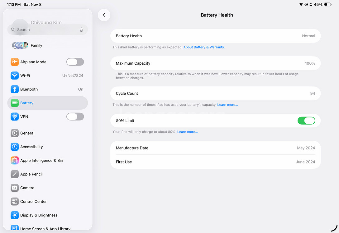 아이패드 프로 m4 11 인치 256 와이파이 애플펜슬--1
