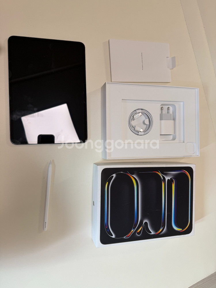 아이패드 프로 m4 11 인치 256 와이파이 애플펜슬--7