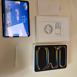 아이패드 프로 m4 11 인치 256 와이파이 애플펜슬