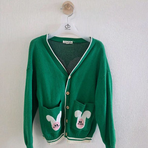 리미떼두두 토끼 L 니트 가디건
