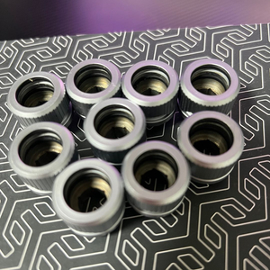 커수 EK-Quantum Torque HDC 14 - Satin Titanium 동관 아크릴용 피팅 9개 팝니다.