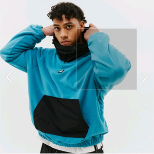 머슬암드 플리스 후드집업 L