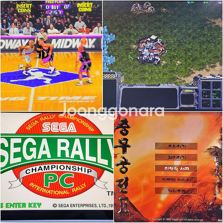 옛날컴퓨터 펜티엄4 윈도우98시스템 ,도스, 고택-CF메모리 내장--7