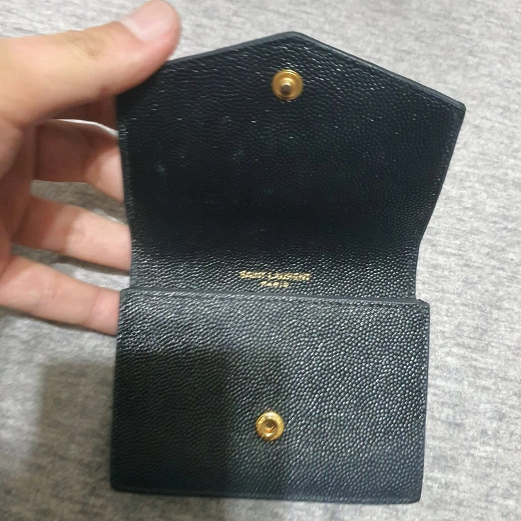 정품 입생로랑 아코디언 명함 카드지갑 이미지