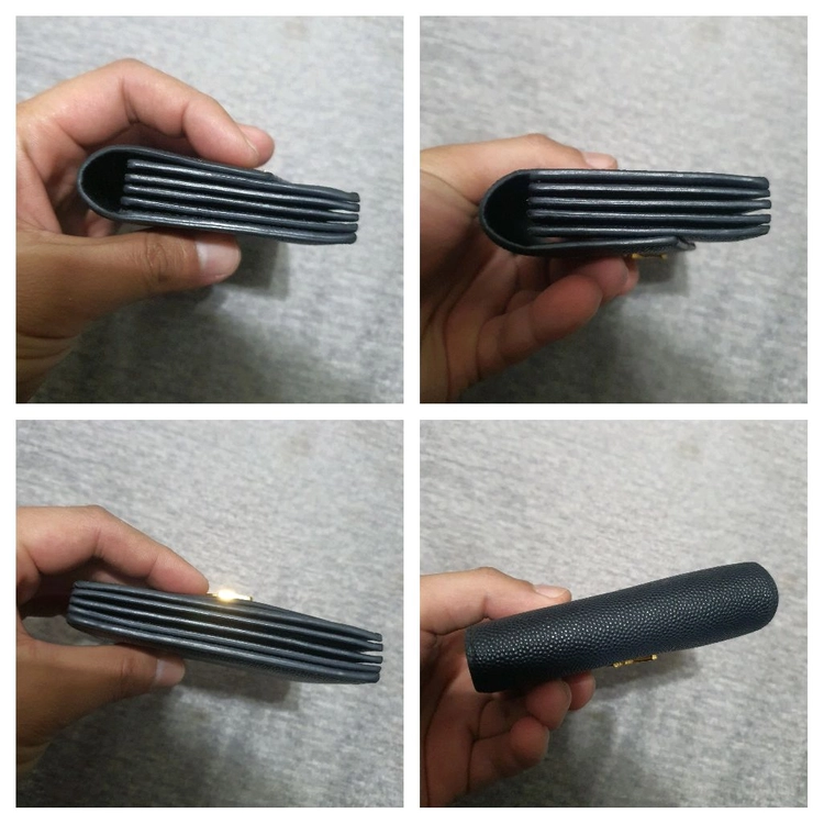 정품 입생로랑 아코디언 명함 카드지갑 이미지