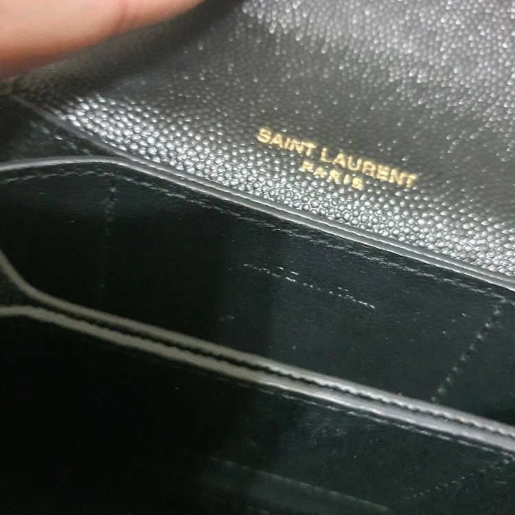 정품 입생로랑 아코디언 명함 카드지갑 이미지