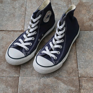 (240)컨버스 척테일러 올스타 하이 네이비 스니커즈