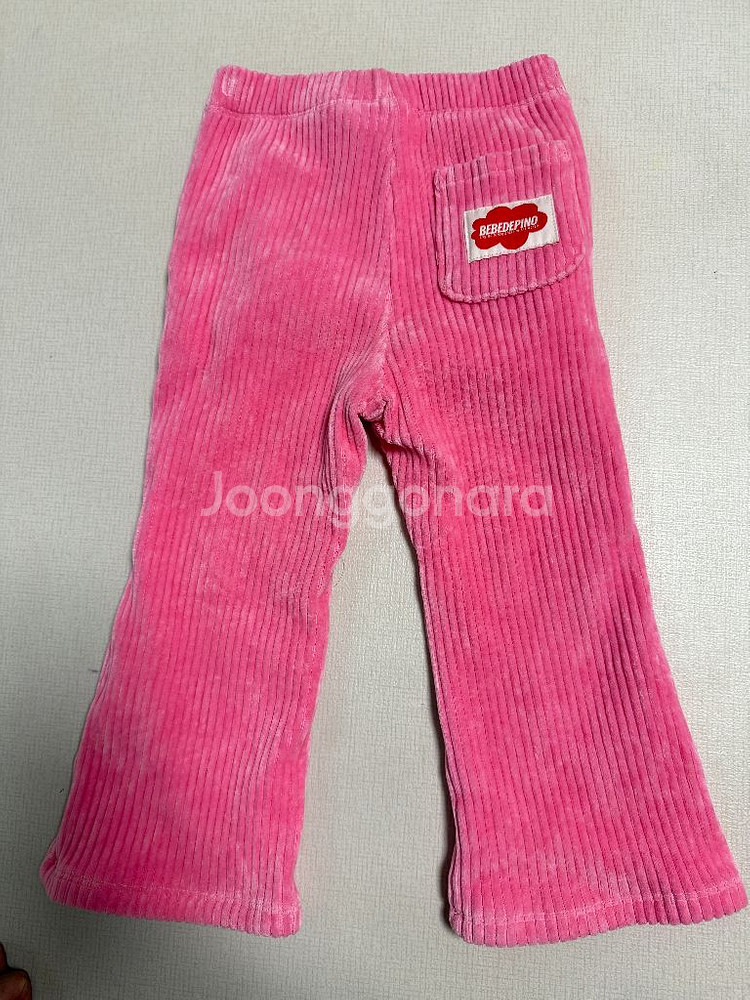 베베드피노 벨로아 바지 100 새거--1