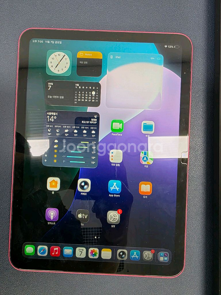 아이패드 10세대 64GB 핑크--1