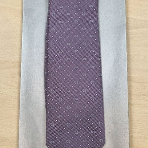 구찌 GG 패턴 넥타이