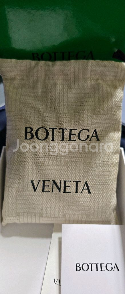 25SS 보테가베네타 인트레치아토 반지갑 블랙--7