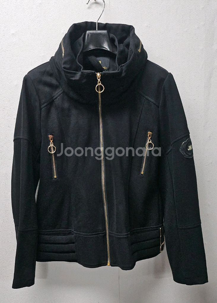 JM my style 블랙 금장 집업 S--0